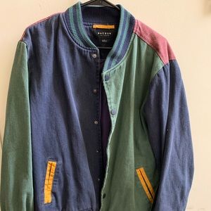 PacSun varsity bomber jacket